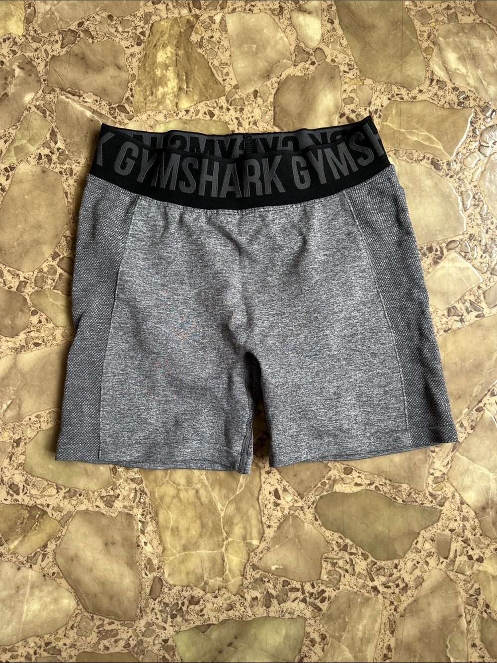 Gymshark Men's Black & Gray Training Shorts